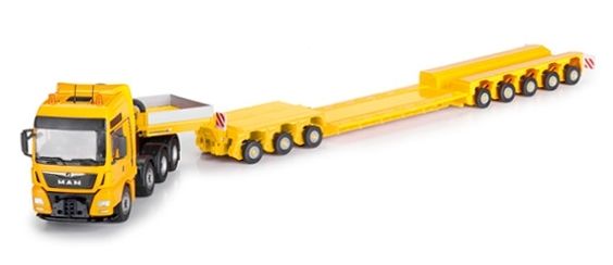 CON76213 - MAN TGX 8x4 avec remorque FAYMONVILLE Variomax 3+5 essieux - 1