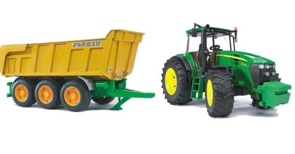 BRU1173 - JOHN DEERE 7930 et benne JOSKIN - 1