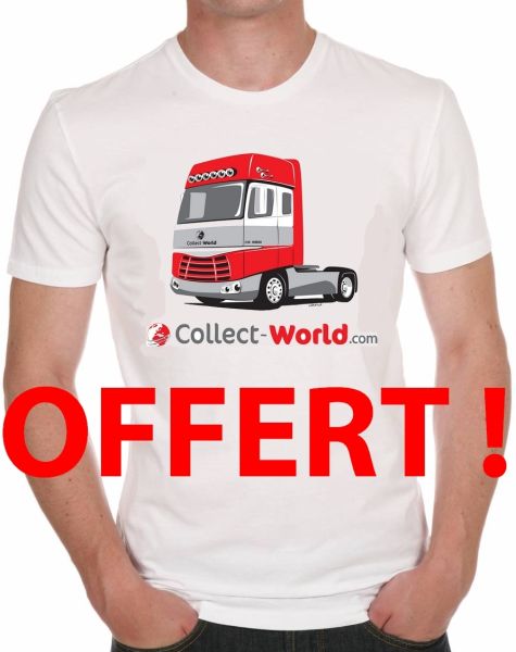 CWT04 - Offert par tranche de 100€ d'achat - Tee-Shirt Collect-World - CAMION - 1