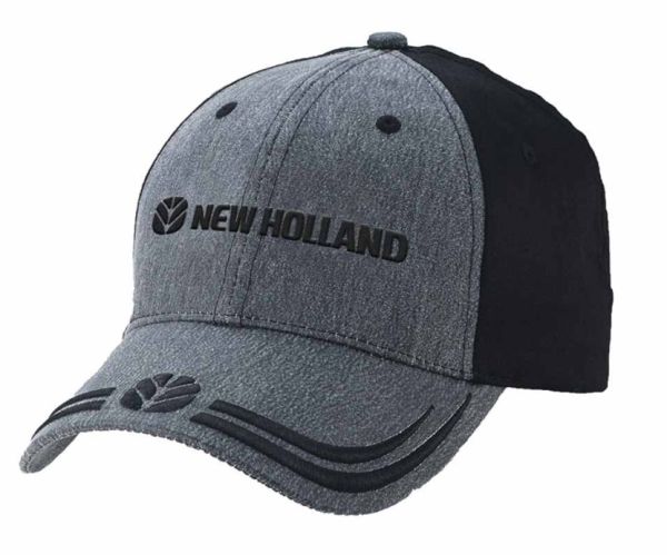 NH2079 - Casquette NEW HOLLAND grise et noire - 1