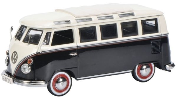 SCH06403 - VOLKSWAGEN T1C Samba noir et beige - 1