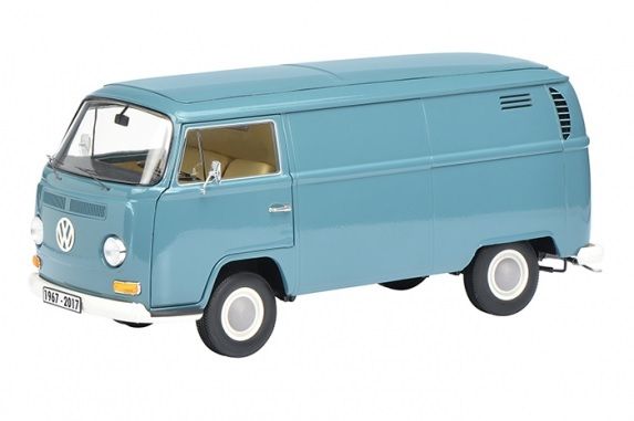 SCH197 - VOLKSWAGEN T2A Van 1967 bleu 50 éme anniversaire - 1