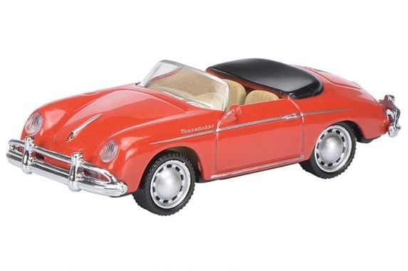 SCH26277 - PORSCHE 356 A Speedster cabriolet rouge - 1
