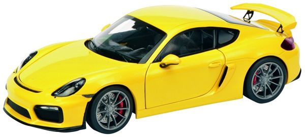 SCH400 - PORSCHE Cayman GT4 jaune - 1