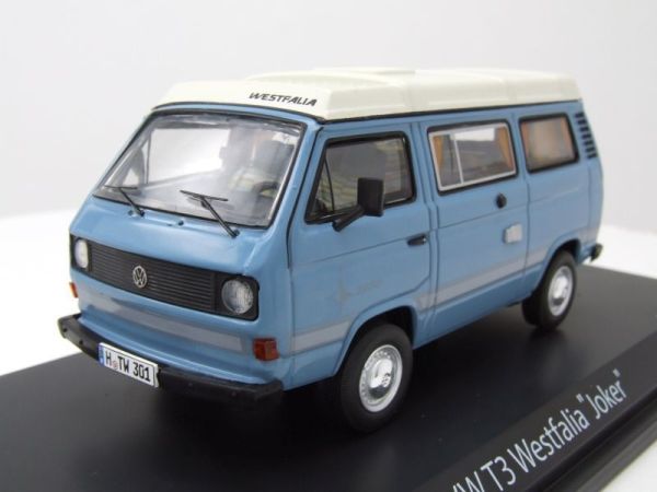 SCH6526 - VOLKSWAGEN T3A Joker version camping car bleu limité à 1000 exemplaires - 1
