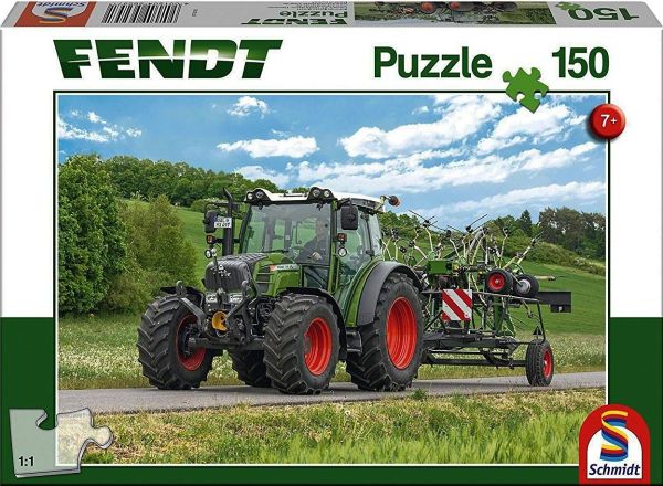 SCM56257 - Puzzle - 150 Pièces - FENDT 211 Vario avec faneuse - 43 cm x 29 cm - 1