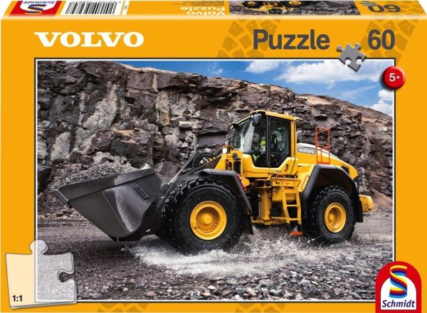 SCM56284 - Puzzle - 60 Pièces - Chargeuse VOLVO L150H - 36 cm x 24 cm - 1