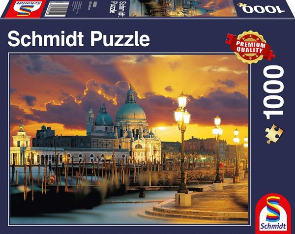 SCM58322 - Puzzle - 100 Pièces - Santa Maria della salute, Venise - 69 x 49 cm - 1