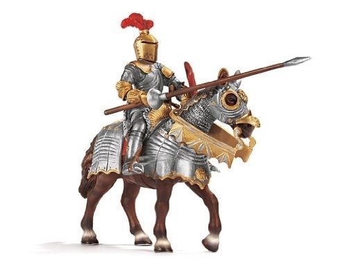 SHL70017 - Chevalier à cheval avec lance - 1