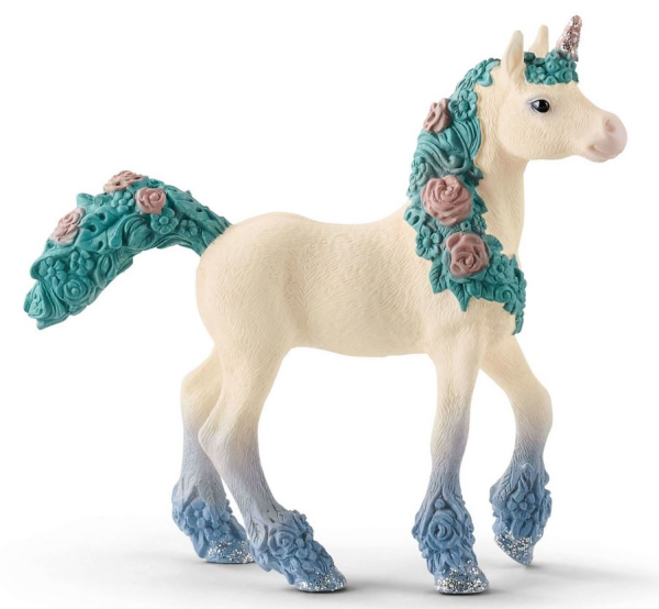 SHL70591 - Poulain de licorne aux fleurs - 1