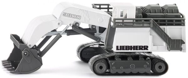 SIK1798 - Pelle mécanique de mine LIEBHERR 9800 blanche - 1