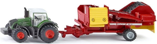 SIK1808 - FENDT 939 Varion avec une arracheuse à pommes de terres GRIMME SE260 Ech:1/87 - 1