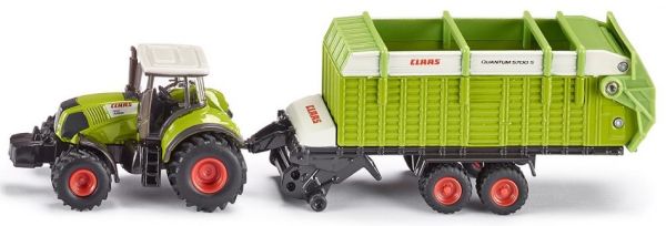 SIK1846 - CLAAS Axion avec autochargeuse CLAAS Quantum Ech:1/87 - 1