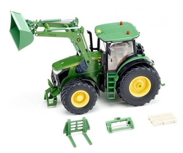 SIK6792 - JOHN DEERE 7310R avec chargeur Radiocommandé par l'application Bluetooth (sans télécommande) - 1