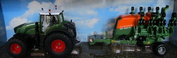 SIK99101 - FENDT 939 Vario avec Semoir AMAZONE EDX 6000-T - Série Spéciale WADENBRUNN 2014 - 1
