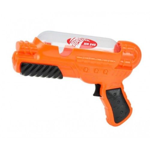 SIM107270173O - Pistolet à eau Blaster XM240 de couleurs Orange et Noir - 1