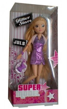 SIMB105634399-1 - Super Model Chic Glitter Stars JULS - avec tenue Violette - 1