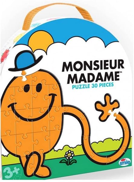 SMIJDP014 - Puzzle 30 Pièces MONSIEUR MADAME – M.CHATOUILLE - 1