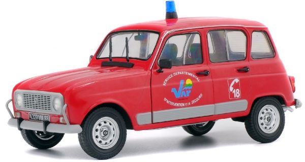 SOL1800106 - RENAULT 4L GTL Pompier du var 1978 - 1