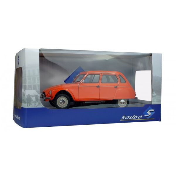 Citroën Dyane 6 Orange 1978 – Miniature Metro 1/24 – Ouvrants Et Suspensions – 2009