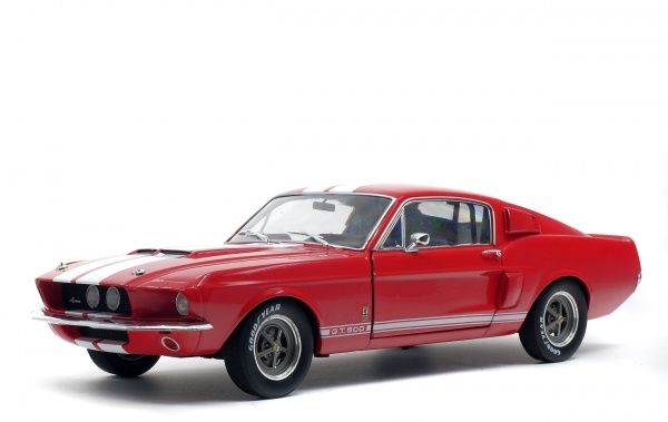 SOL1802902 - SHELBY MUSTANG GT 500 1967 - Rouge et blanche - 1