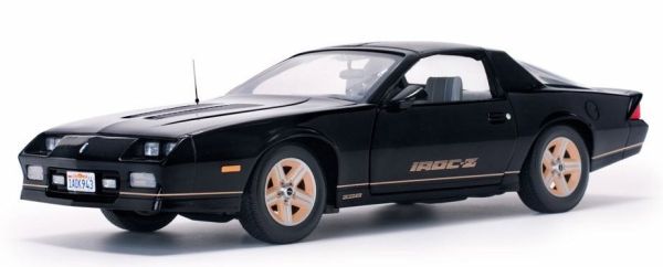 SUN1943 - CHEVROLET Camaro Iroc-Z 1985 noire - 1