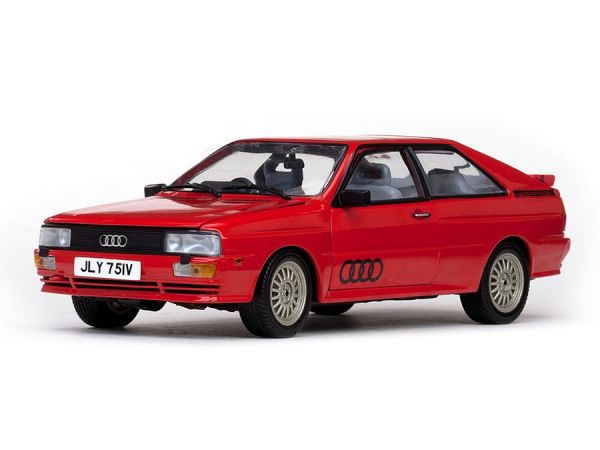 SUN4158R - AUDI Quattro coupé rouge 1981 - 1