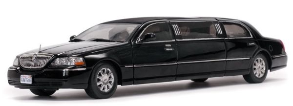 SUN4202 - LINCOLN Town Car limousine 2003 noire - 1