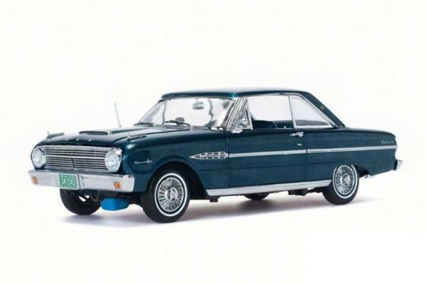 SUN4543 - FORD Falcon hard top 1963 bleue foncée - 1