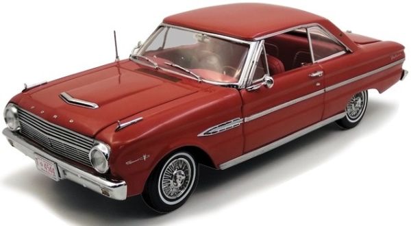 SUN4544 - FORD Falcon hard top 1963 rouge - 1