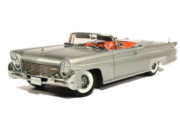 SUN4706 - LINCOLN Continental Mark III cabriolet ouvert gris argent - 1