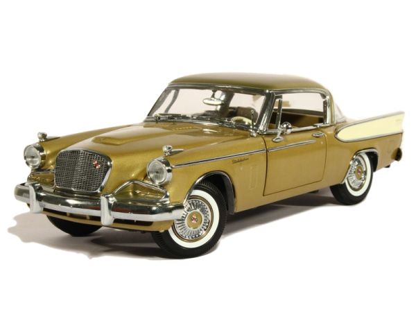 SUN6150 - STUDEBAKER Golden Hawk 1957 couleur or - 1