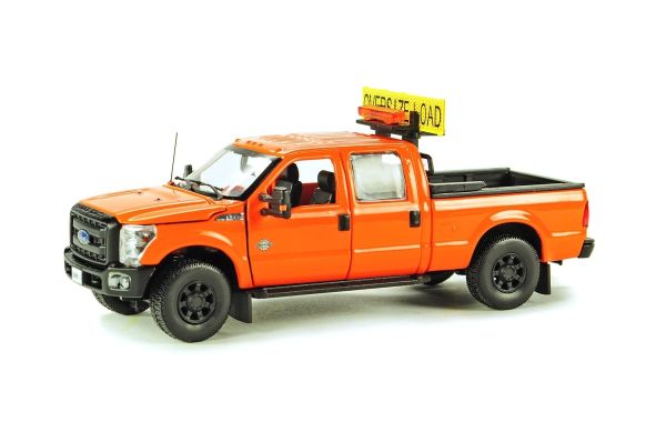 SWO1200-DOT - Ford F-250 Supercab Orange double cabine - 1