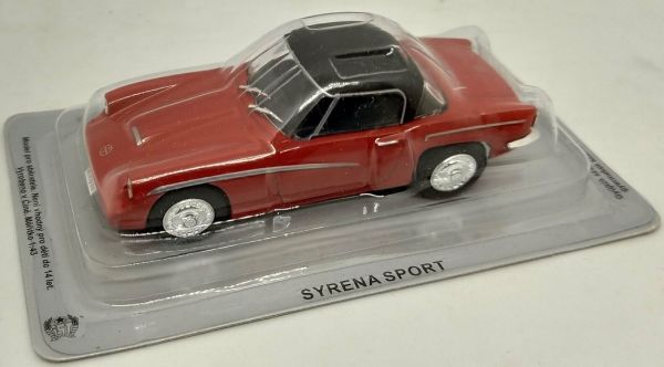 MAGPCSYRENA - SYRENA Sport 1960 rouge toit noir vendue sous blister - 1