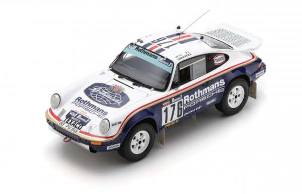 SPA18S318 - PORSCHE 911 Carrera 3.2 4x4 953 #176 Vainqueur Paris-Dakar 1984 R.METGE-D.LEMOYNE - 1