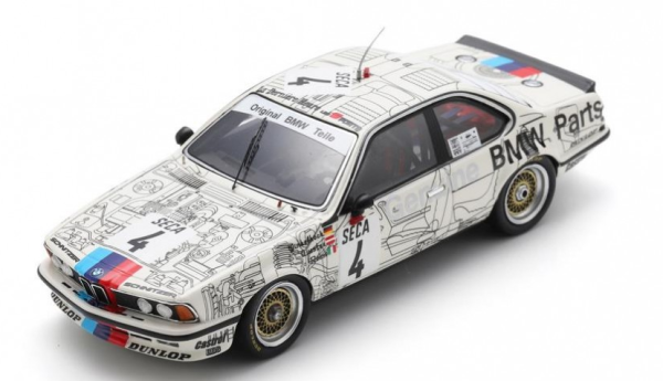 SPASB654 - BMW 635 Csi #4 2ème 24H Spa 1983 M.WINKELHOCK / D.QUESTER / C.ROSSI - 1