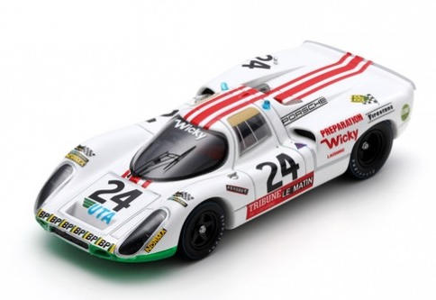 SPAS9776 - PORSCHE 907s #24 18ème 24H Le Mans 1972 P.MATTLI-H.BAYARD-W.BRUN - 1