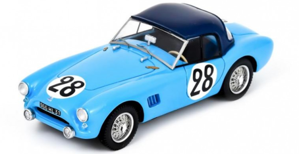 SPAS9496 - AC Ace Bristol #28 17ème 24H Le Mans 1961 JC.MAGNE-G.ALXANDROVITCH - 1