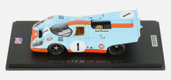 SPAUS344 - PORSCHE 917K #1 5ème 12H Sebring 1971 J.SIFFERT-D.BELL - 1