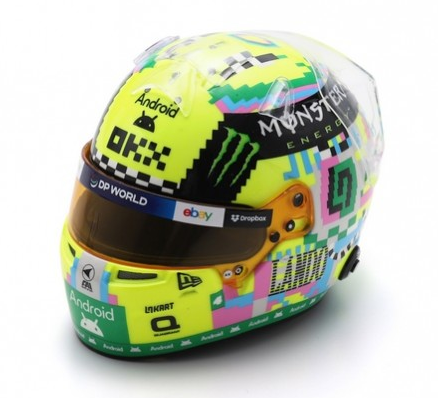 SPA5HF162 - Casque - Lando NORRIS - McLAREN Formula 1 Team - GP Angleterre 2024 - 1