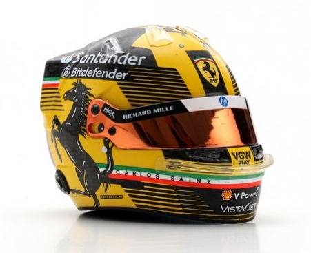 LOSLSHEL005 - Casque - Carlos SAINZ - GP Monza 2024 - 1