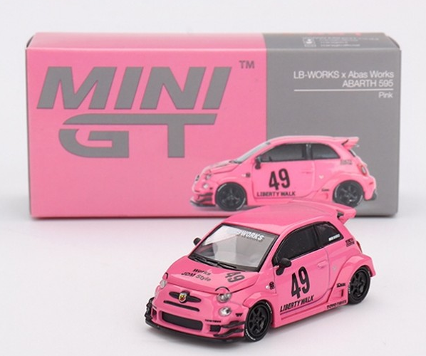 MGT00851-L - FIAT Abarth LB-Works x Abbas Works 2024 LHD Rose - 1