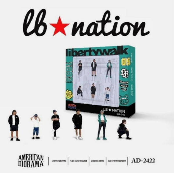 AD-2422 - Figurines - The LB Nation - 1