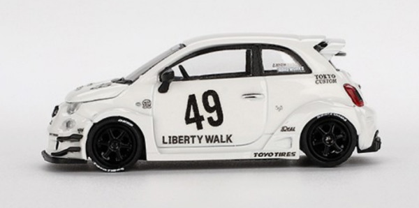 MGT00809-L - FIAT 595 Abarth LB-WORKS X ABS WORKS Gara 2024 LHD Blanc - 1