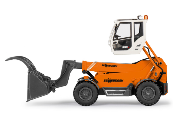 CON2454/03 - SENNEBOGEN 355E Chargeur télescopique KOMMUNAL - 1