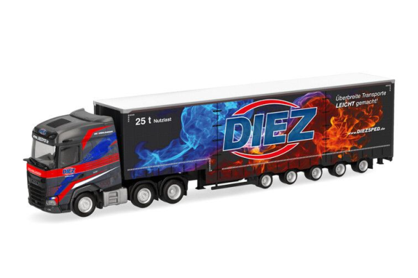 HER319263 - DAF XG 6x2 avec remorque 5 essieux DIEZ - 1