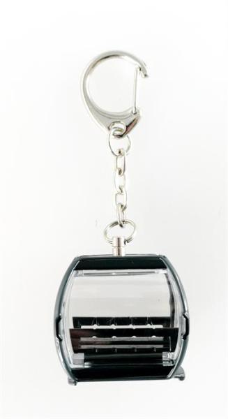 JC80757 - Porte-clés télécabine OMEGA V anthracite - 1