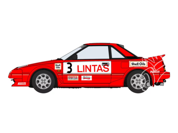 HAW20638 - TOYOTA MR2 - Vainqueur du Rallye Sprint 1986 à assembler et à peindre - 1