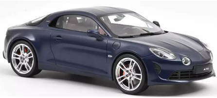 NOREV185444 - ALPINE A110 S 2025  Bleu Tempête Mat - 1