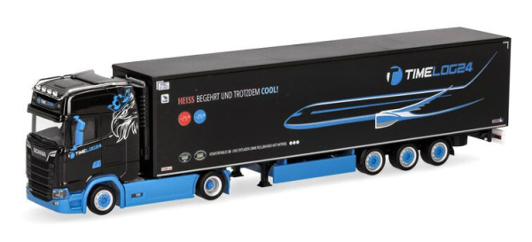HER319331 - SCANIA CS 20 HD 4x2 avec remorque frigo 3 essieux TIMELOG24 - 1